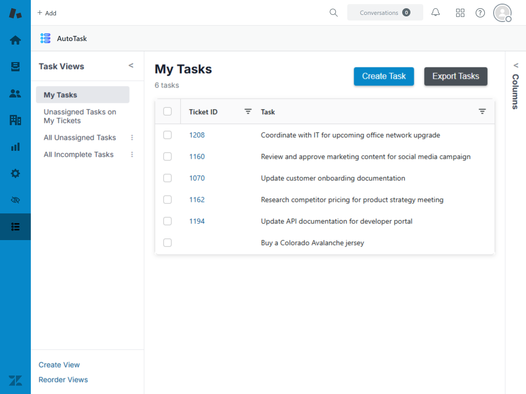 AI Task Management Dashboard